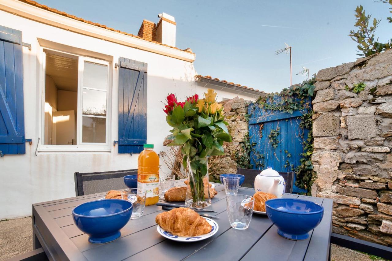 Jolie Maison Avec Cour Pour 5 Personnes Noirmoutier-en-l'Île Extérieur photo