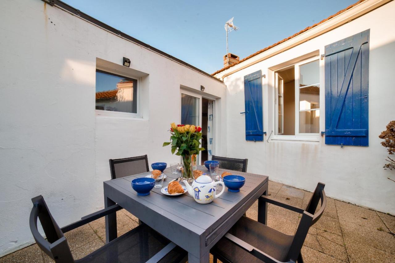 Jolie Maison Avec Cour Pour 5 Personnes Noirmoutier-en-l'Île Extérieur photo