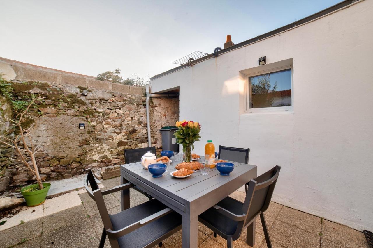Jolie Maison Avec Cour Pour 5 Personnes Noirmoutier-en-l'Île Extérieur photo